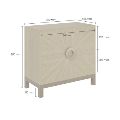 Shop the exquisite two-drawer chest, crafted from luxurious oak with oak sunburst sandblasted effect. FREE UK MAINLAND DELIVERY. Shop online now at www.nobleandnook.co.uk