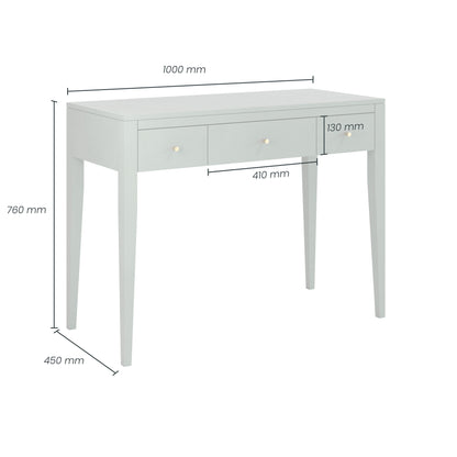 Shop this beautifully crafted pigeon grey console table, designed to combine elegance and functionality. Perfect for hallways, living rooms, or bedrooms. Shop online today at www.nobleandnook.co.uk