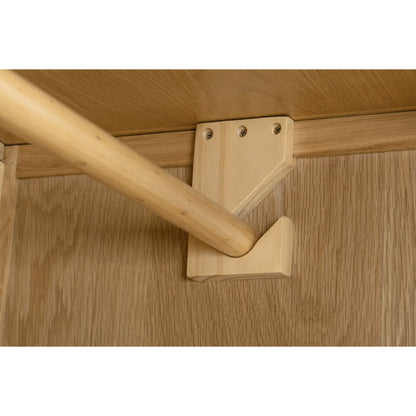 Cotswold Solid Oak Double Wardrobe with Drawer