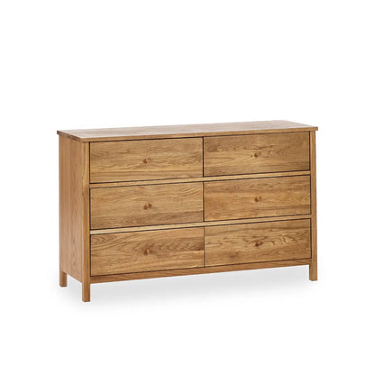 Coxmoor 6 Drawer Chest Oak