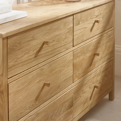 Coxmoor 6 Drawer Chest Oak