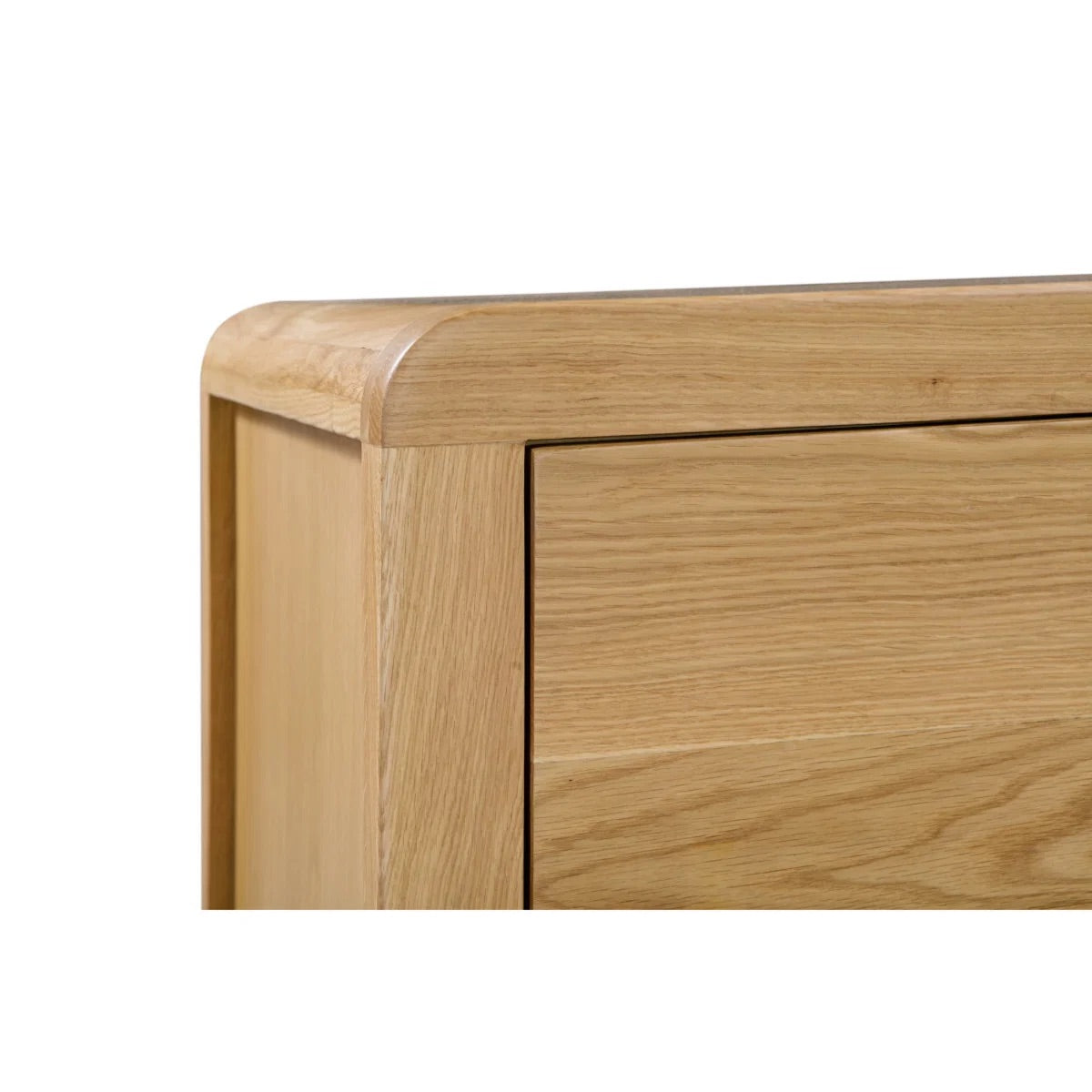 Curve 3 Drawer Bedside