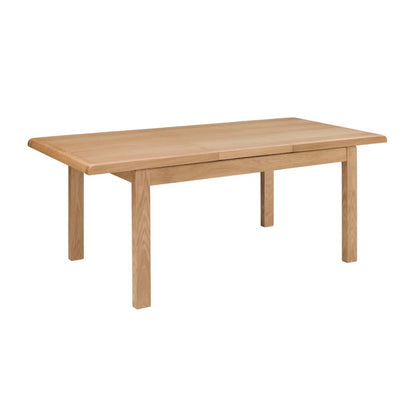 Curve Oak Extending 4-6 Person Dining Table