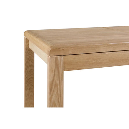 Curve Oak Extending 4-6 Person Dining Table