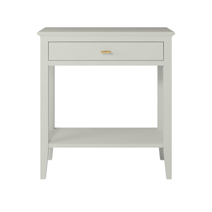 Built from solid birch and painted wood for a high-quality, long-lasting piece. Dimensions - W70 x D35 x H75 cm - Ideal for small entryways, behind sofas, or in bedrooms. www.nobleandnook.co.uk