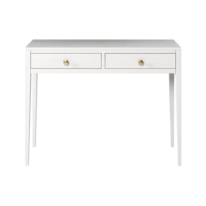 Shop the timeless elegance of the Radford Console in White Oak with visible grain by D.I.Designs. FREE UK Mainland Delivery. Shop online today at www.nobleandnook.co.uk