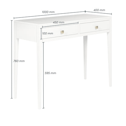 Shop the timeless elegance of the Radford Console in White Oak with visible grain by D.I.Designs. FREE UK Mainland Delivery. Shop online today at www.nobleandnook.co.uk