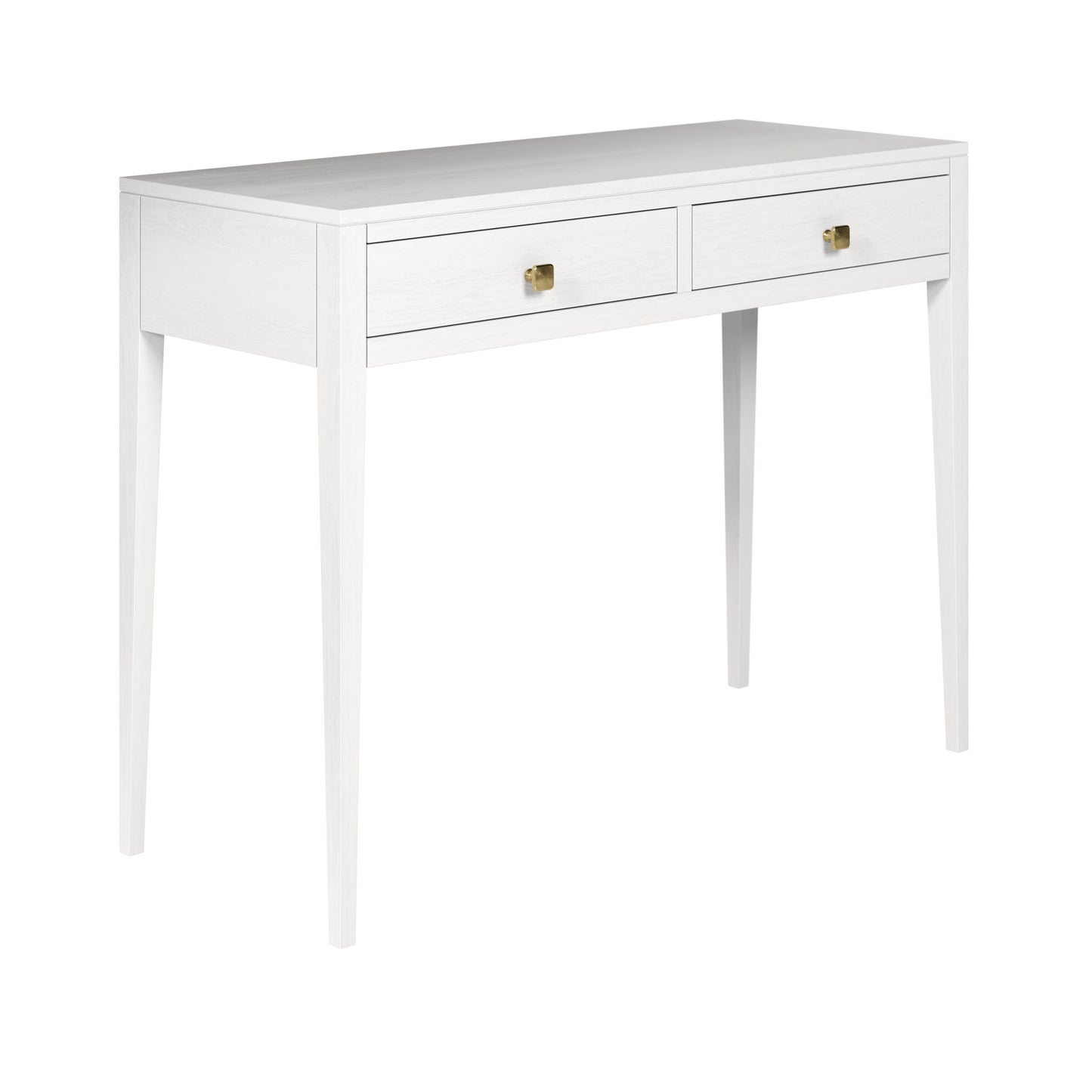 Shop the timeless elegance of the Radford Console in White Oak with visible grain by D.I.Designs. FREE UK Mainland Delivery. Shop online today at www.nobleandnook.co.uk