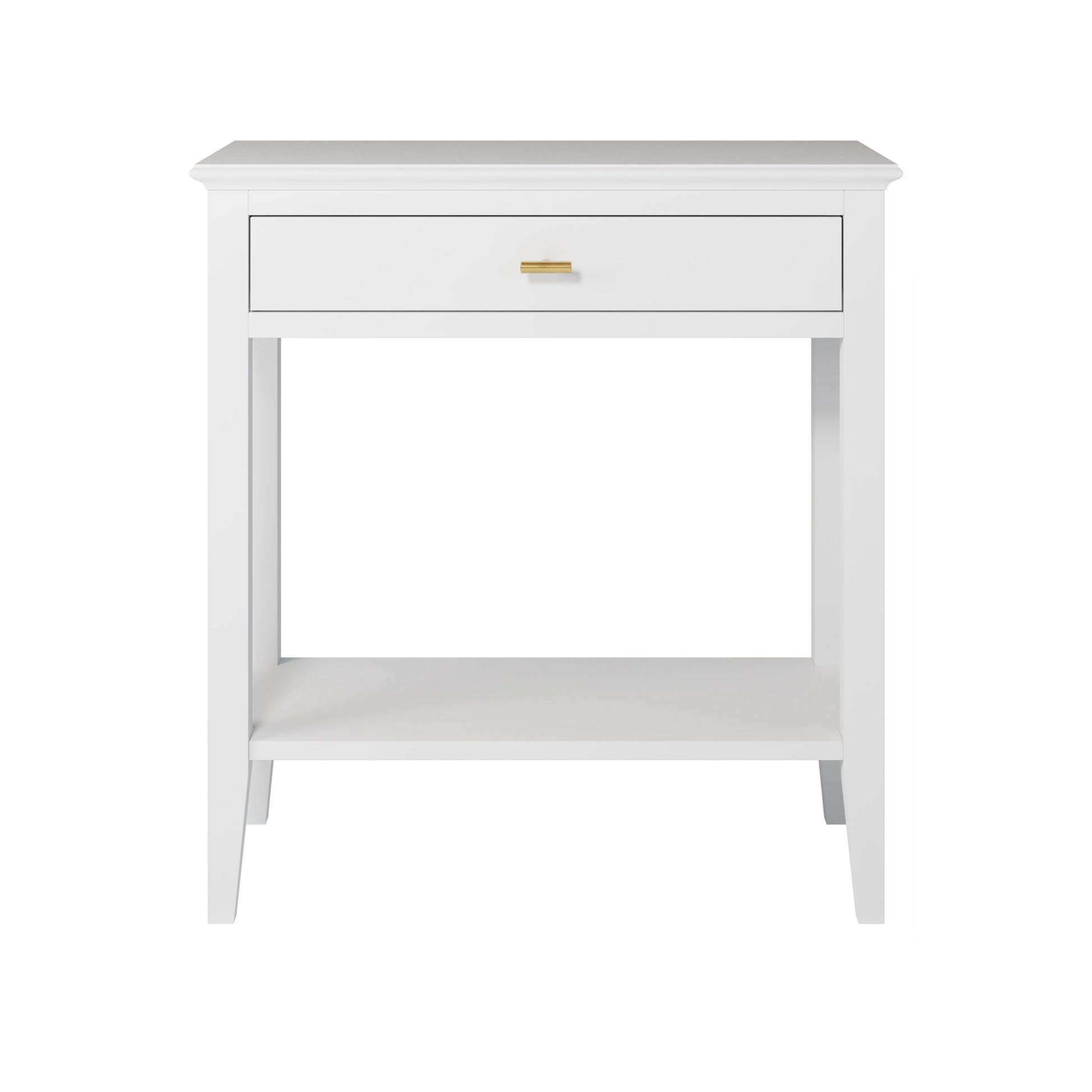 Built from solid birch and painted wood for a high-quality, long-lasting piece. Dimensions - W70 x D35 x H75 cm - Ideal for small entryways, behind sofas, or in bedrooms. www.nobleandnook.co.uk