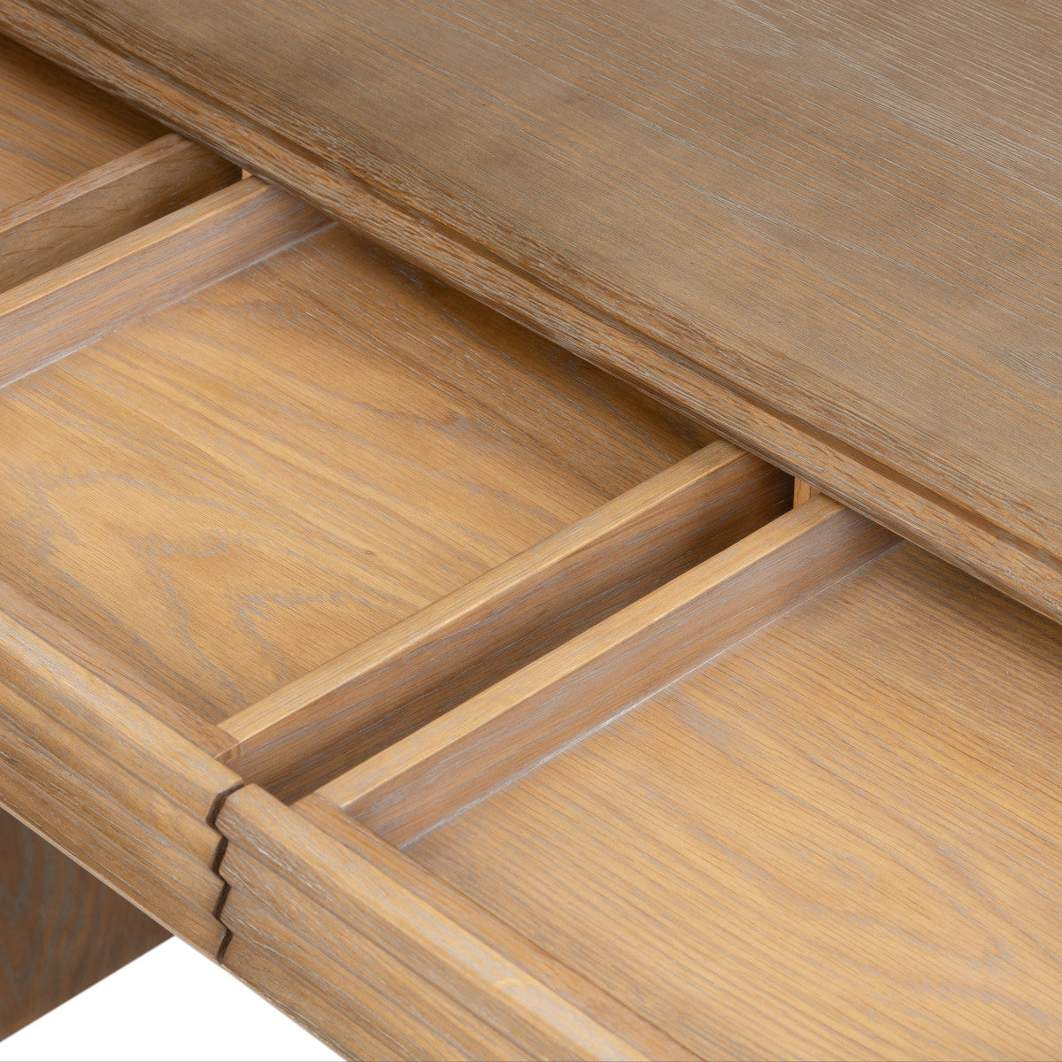 Wickham Desk | Ribbed Oak