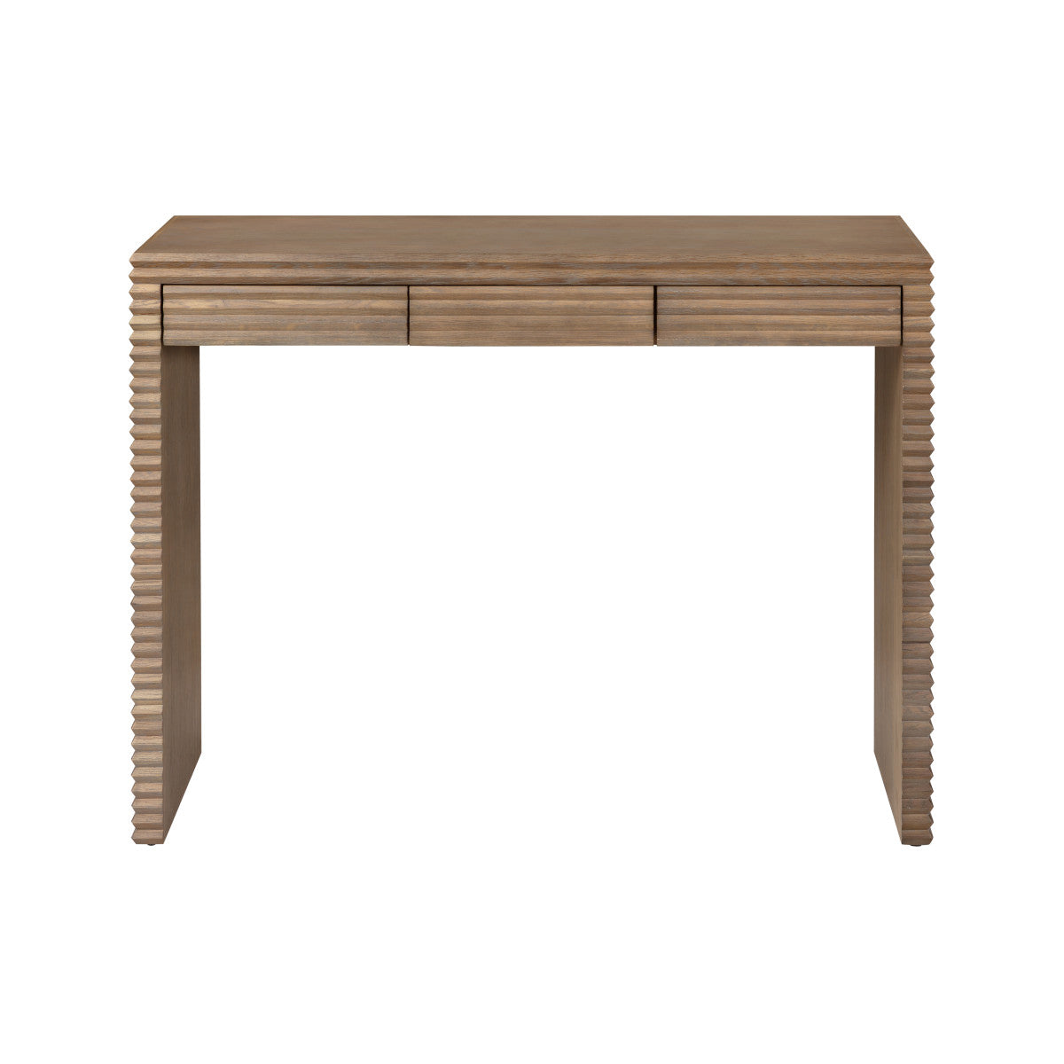 Wickham Desk | Ribbed Oak