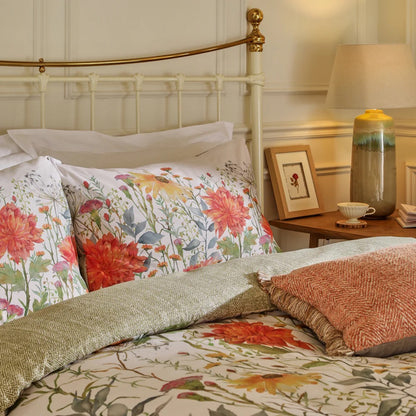 Delamere 100% Cotton Reversible Duvet Cover Set – Multicolour