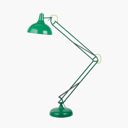 Make a bold impression with the Tortona Floor Lamp in Emerald Green, a unique piece designed in collaboration with Designers Guild. Dimensions W35xD35xH13 cm. Shop online today at www.nobleandnook.co.uk