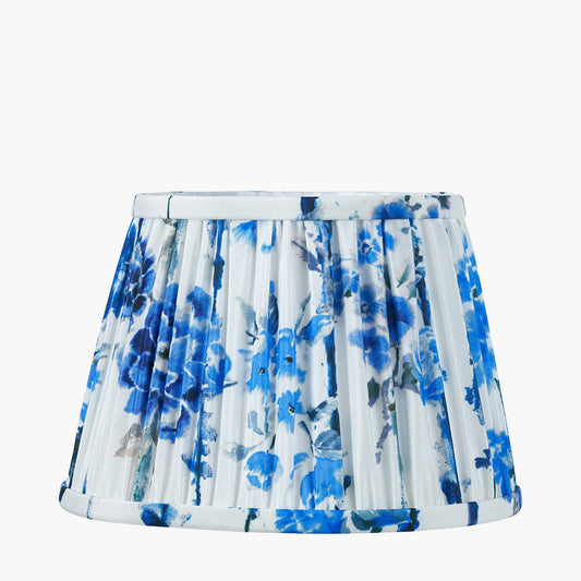 Kyoto Flower 40cm Pleated Shade Cobalt