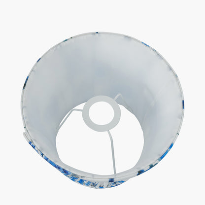 Kyoto Flower 40cm Pleated Shade Cobalt