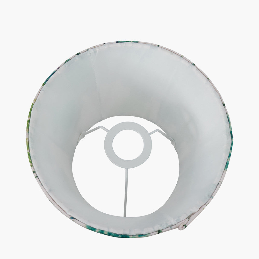 Kyoto Flower 40cm Pleated Shade Emerald