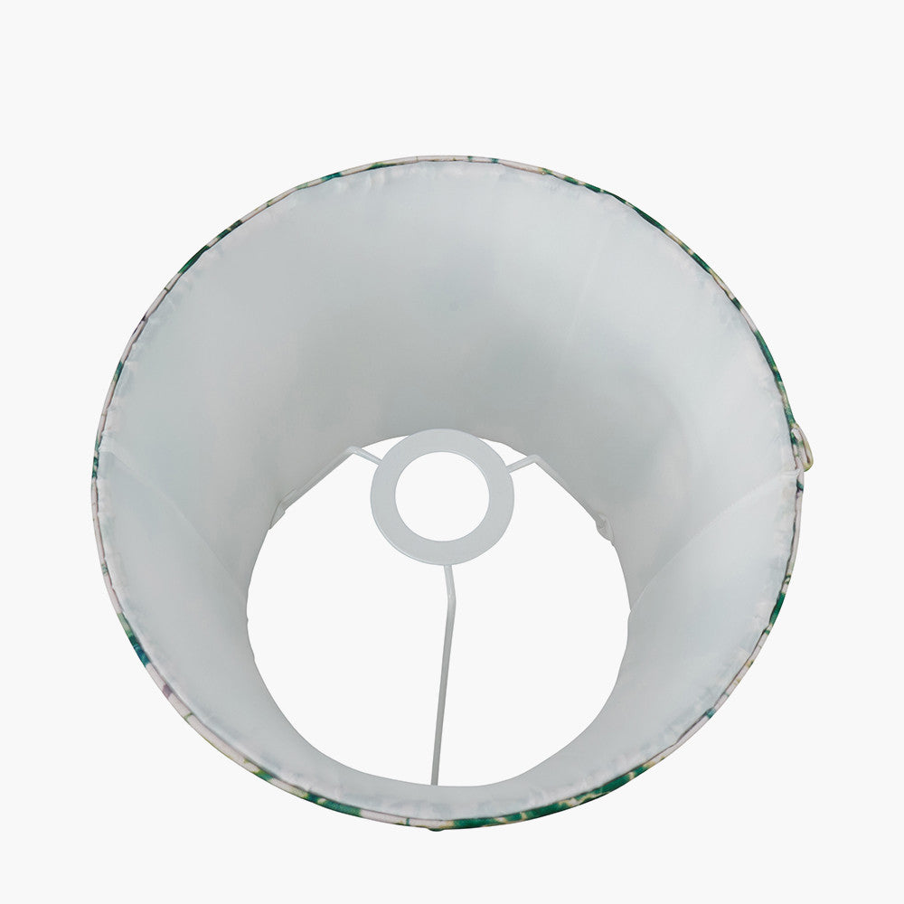 Kyoto Flower 40cm Pleated Shade Emerald