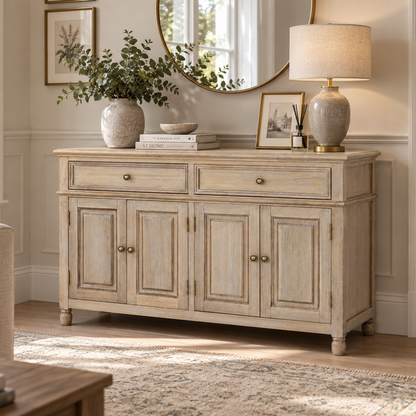 Delphine 4 Door 2 Drawer Sideboard