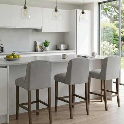 Compton Grey Bar Stool