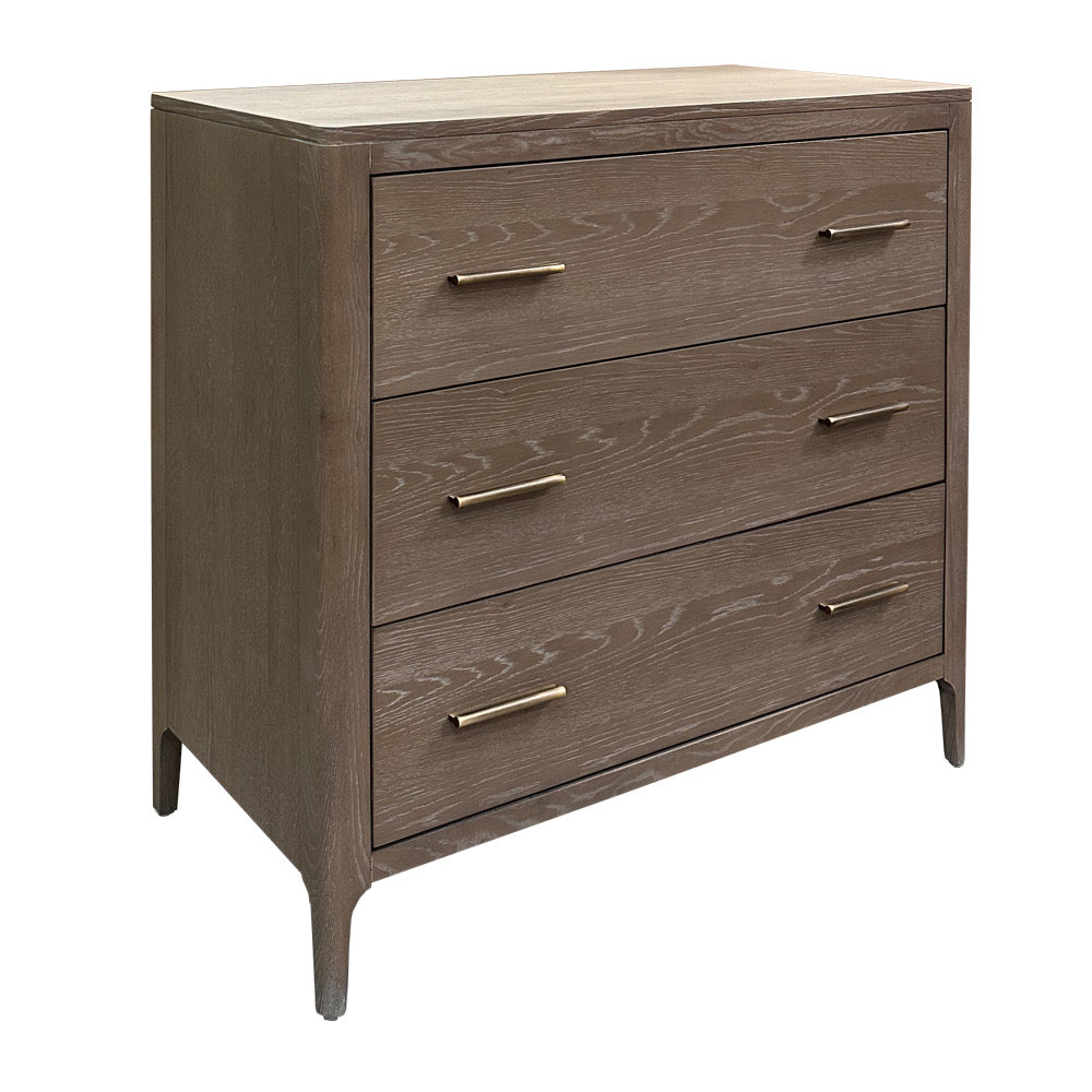 Abberley 3 Drawer Chest of Drawers | Oak