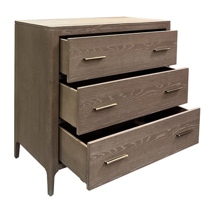 Abberley 3 Drawer Chest of Drawers | Oak