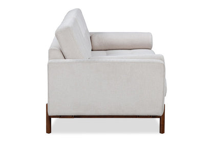 The Candover Upholstered Sofa in Neutral Fabric