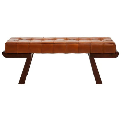 Shop the timeless elegance of the Inca Bench, crafted in leather with exceptional attention to detail, this fully assembled piece combines style, durability, and comfort in a sleek, modern design. Shop online today at www.nobleandnook.co.uk