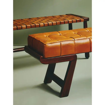 Shop the timeless elegance of the Inca Bench, crafted in leather with exceptional attention to detail, this fully assembled piece combines style, durability, and comfort in a sleek, modern design. Shop online today at www.nobleandnook.co.uk