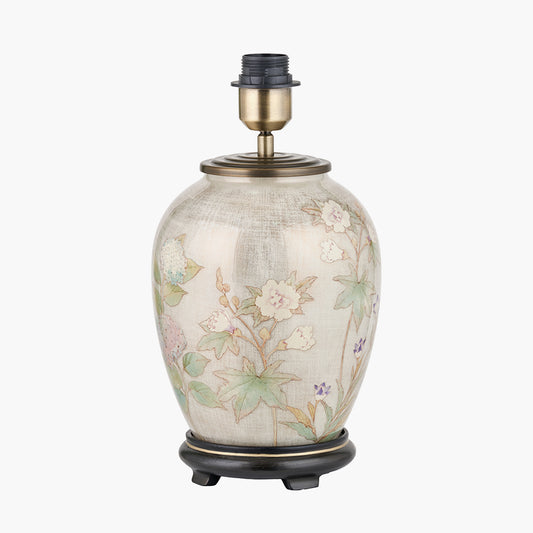 Daikon Flower Medium Glass Table Lamp Base – Hand-Blown Jenny Worrall Design
