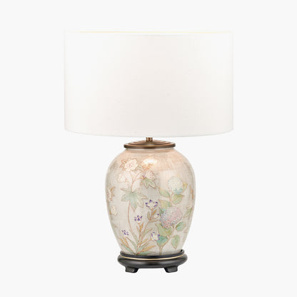 Daikon Flower Medium Glass Table Lamp Base – Hand-Blown Jenny Worrall Design