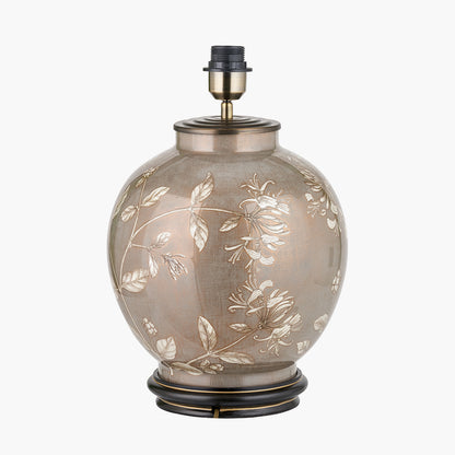 Honeysuckle Large Glass Table Lamp Base – Jenny Worrall Design