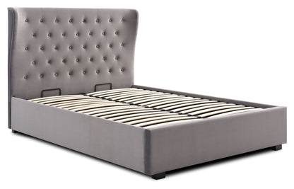 Experience ultimate comfort and sophistication with the Upholstered Wing Back Ottoman Bed, designed to elevate your bedroom with its timeless elegance. Shop online today at www.nobleandnook.co.uk