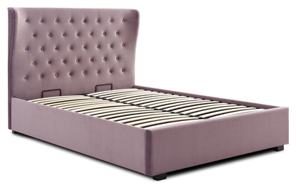 Experience ultimate comfort and sophistication with the Upholstered Wing Back Ottoman Bed, designed to elevate your bedroom with its timeless elegance. Shop online today at www.nobleandnook.co.uk