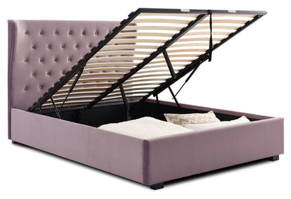 Experience ultimate comfort and sophistication with the Upholstered Wing Back Ottoman Bed, designed to elevate your bedroom with its timeless elegance. Shop online today at www.nobleandnook.co.uk