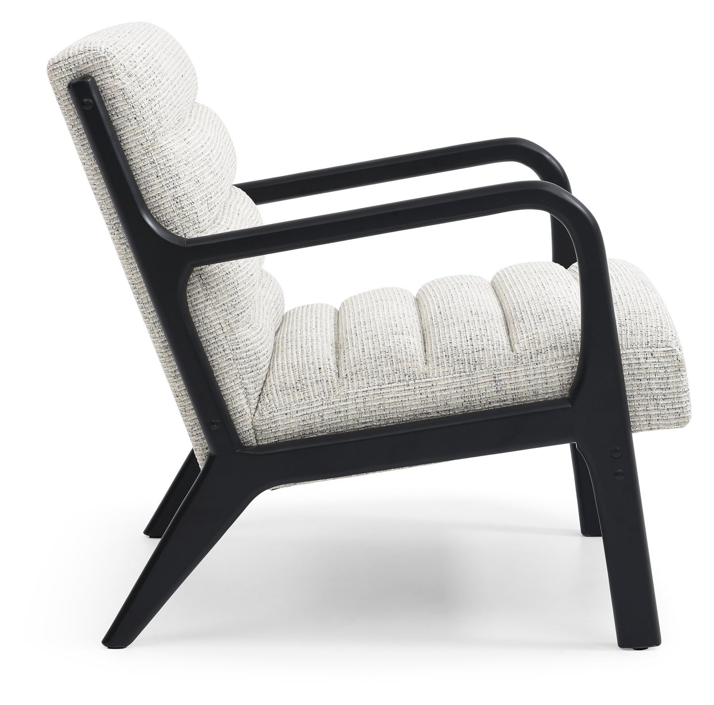 Inca Chair Black Frame with Daphne Natural Cord