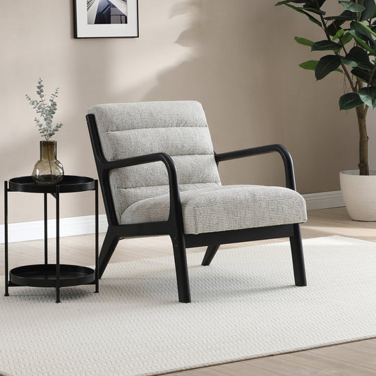 Inca Chair Black Frame with Daphne Natural Cord