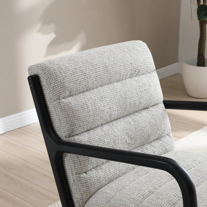 Inca Chair Black Frame with Daphne Natural Cord
