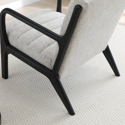 Inca Chair Black Frame with Daphne Natural Cord