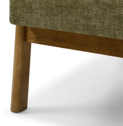 Inca Chair Ribbed Walnut Frame