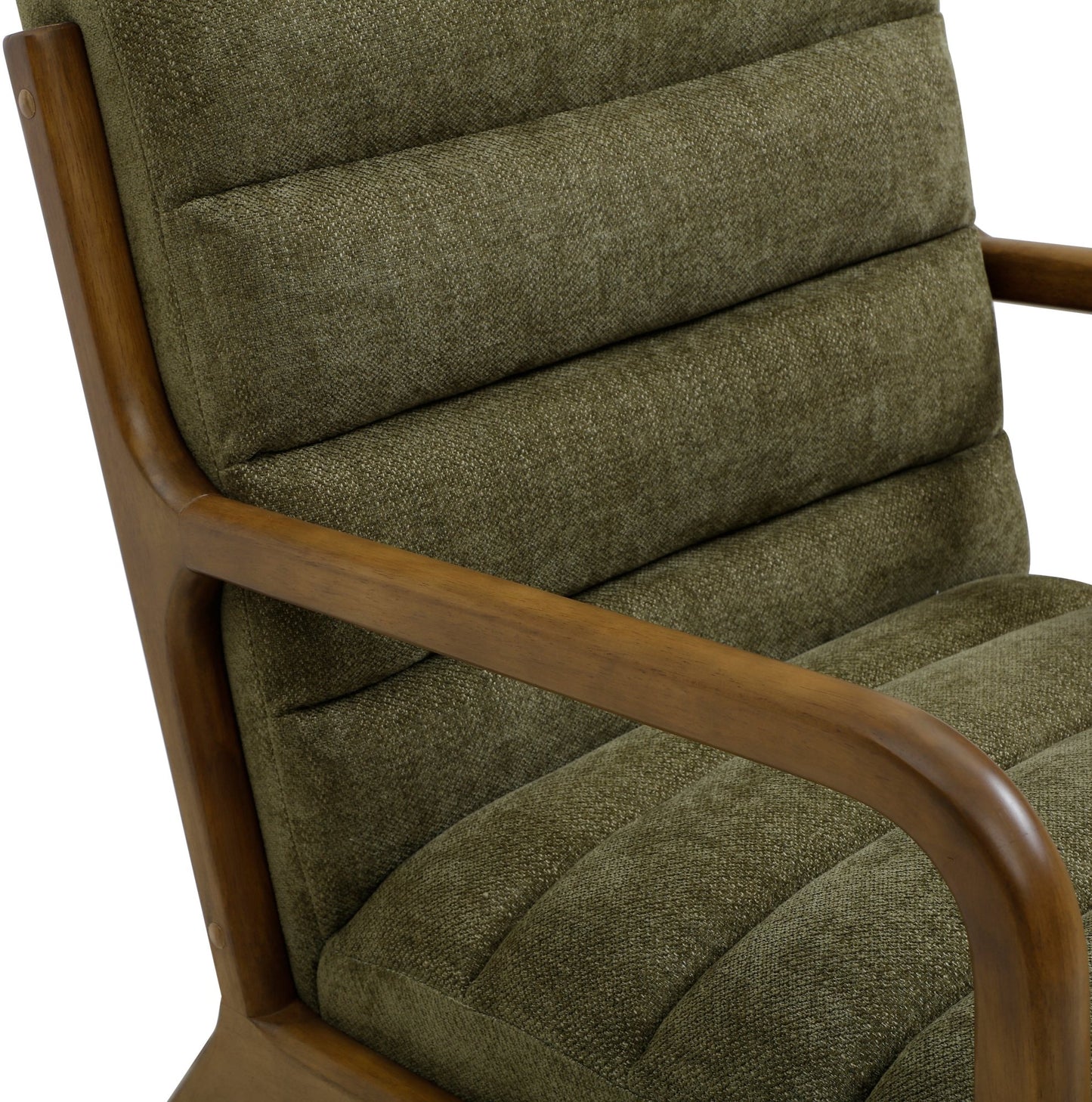 Inca Chair Ribbed Walnut Frame