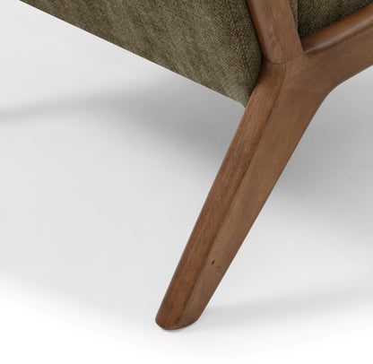Inca Chair Ribbed Walnut Frame