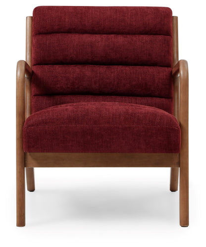Inca Chair Ribbed Walnut Frame