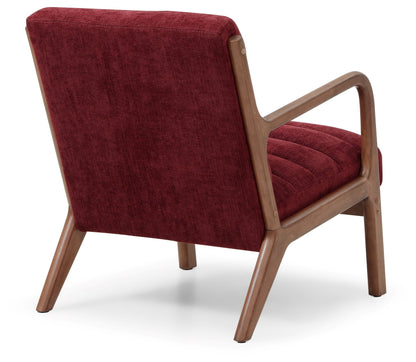 Inca Chair Ribbed Walnut Frame