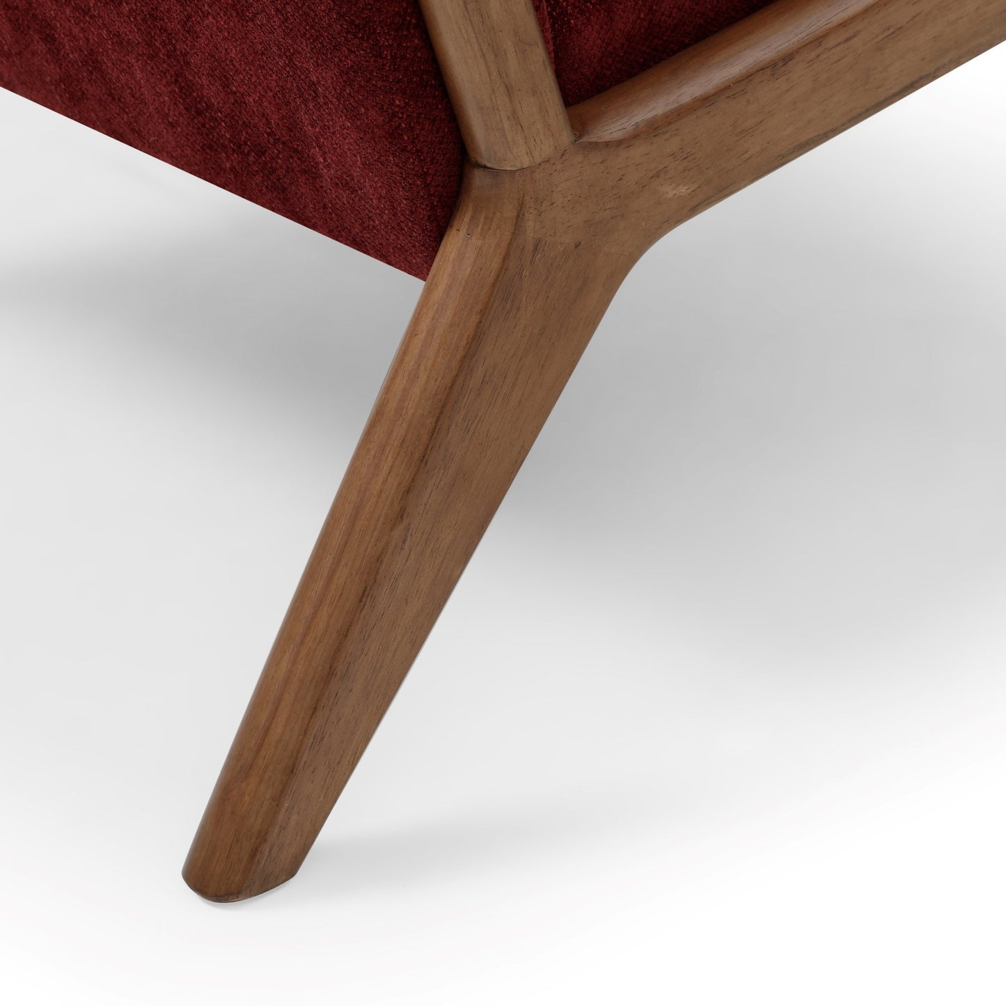Inca Chair Ribbed Walnut Frame