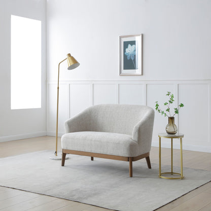 Ella 2 Seater Chair | Natural Chenille or Distressed Olive