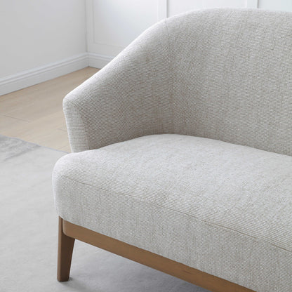 Ella 2 Seater Chair | Natural Chenille or Distressed Olive
