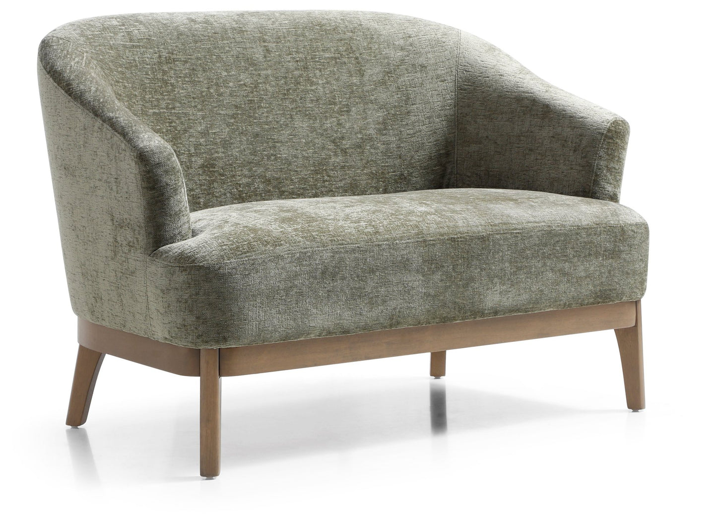 Ella 2 Seater Chair | Natural Chenille or Distressed Olive