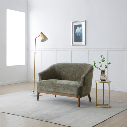 Ella 2 Seater Chair | Natural Chenille or Distressed Olive