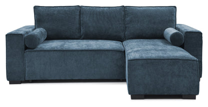 Shop the Harrison Corner Sofa Bed in Navy Blue, a versatile and stylish solution for modern homes. This corner sofa bed offers the perfect balance of comfort and practicality. Shop online today at www.nobleandnook.co.uk