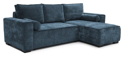 Shop the Harrison Corner Sofa Bed in Navy Blue, a versatile and stylish solution for modern homes. This corner sofa bed offers the perfect balance of comfort and practicality. Shop online today at www.nobleandnook.co.uk